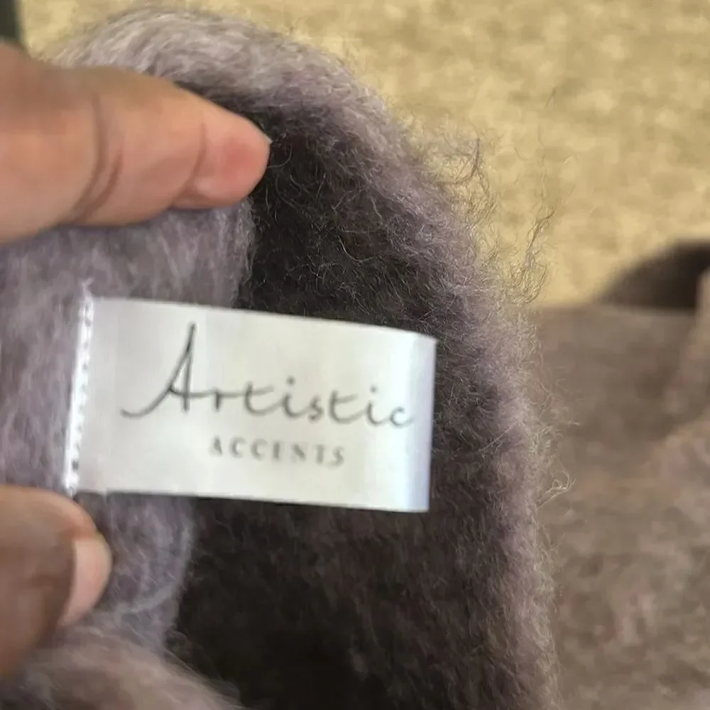 Artistic Accents Boho Floral Throw